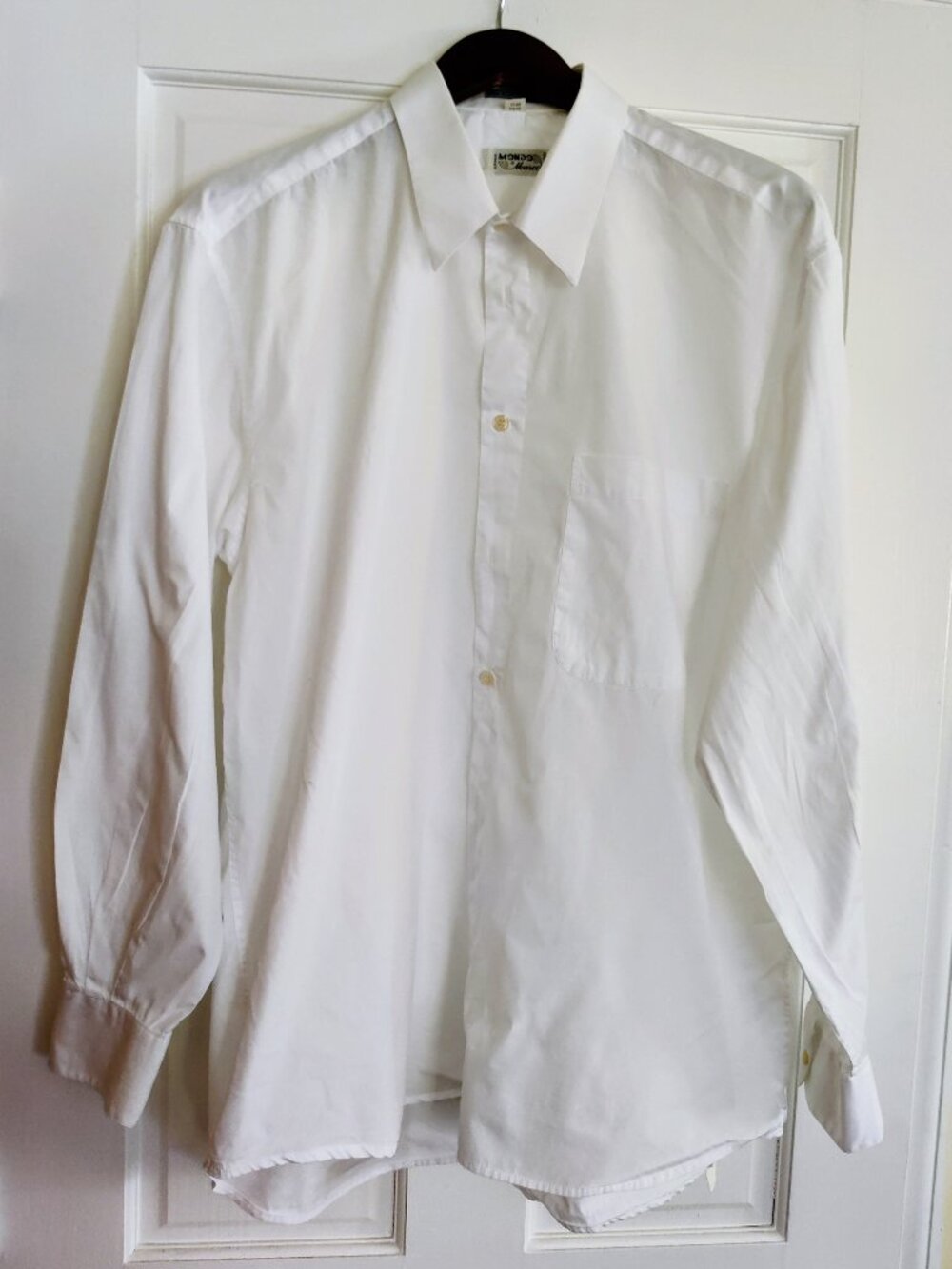 Vintage MONDO DI MARCO 100% cotton lightweight men's shirt 17/34-35